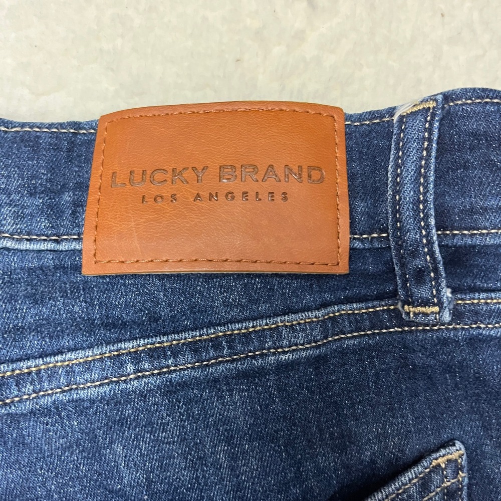 Lucky Brand Women’s Skinny Jeans - Dark Blue Wash - Picture 8 of 11